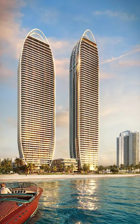 Torres gemelas St. Regis Residences Sunny Isles